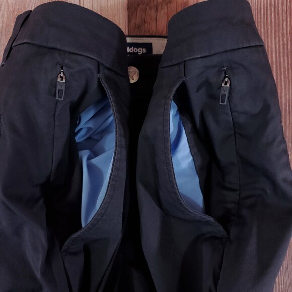 *READ* Birddogs Pants Mens 34X30.5(32) Stretch Khakis Slim Fit Chino Black Gray - Picture 6 of 15